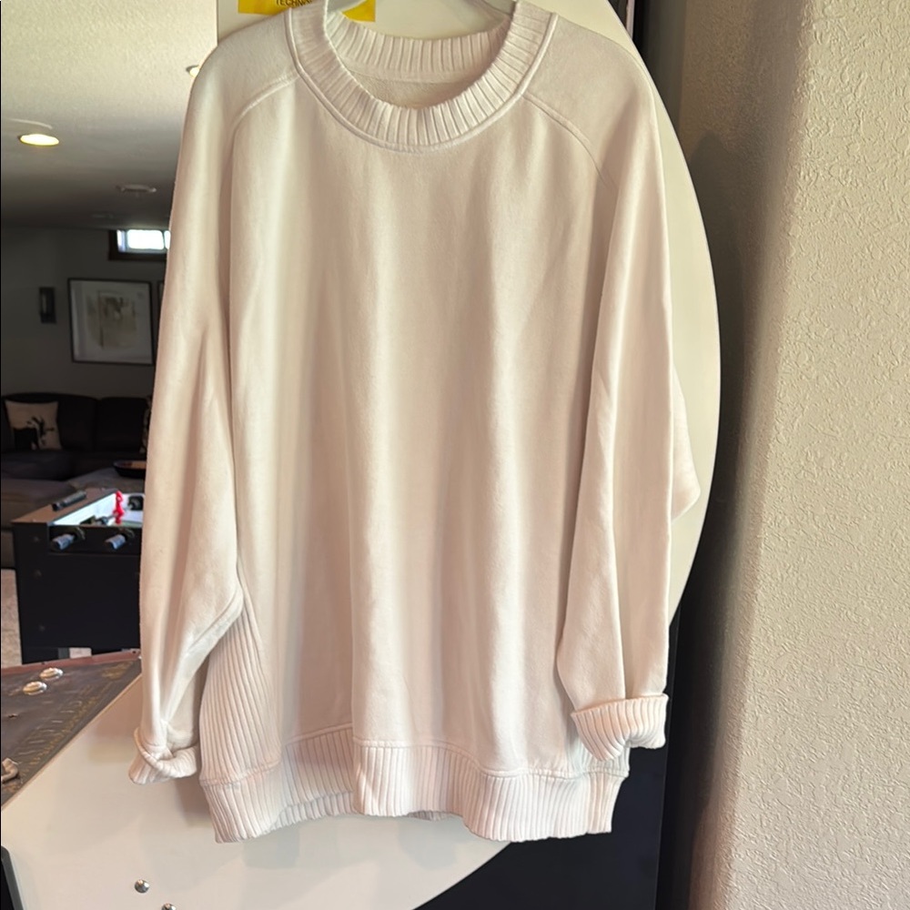 Men's White Sweater